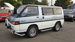 SOLD  Mitsubishi Delica L300 1990 AT turbo diesel 4D56 [upl. by Rhonda235]