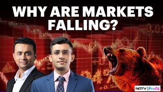 Stock Market Down  Why Are Markets Falling Today  Your Questions Answered [upl. by Emelita]