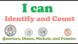 Counting Money Quarters Dimes Nickels Pennies [upl. by Ermanno935]