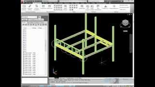 AutoCAD Structural Detailing  Steel Fabrication Drawingswmv [upl. by Barri]