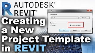 How to Create a Project Template in Revit Tutorial [upl. by Sivraj]