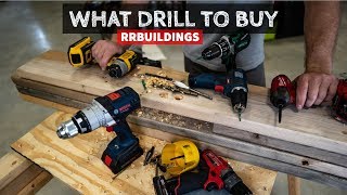 Drill vs Hammer Drill vs Impact Driver What Drill Should I Buy [upl. by Gader]