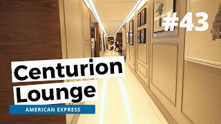 HEATHROW Centurion Lounge Review Terminal 3 [upl. by Ardnala]