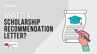 Scholarship Recommendation Letter EXPLAINED [upl. by Dent564]