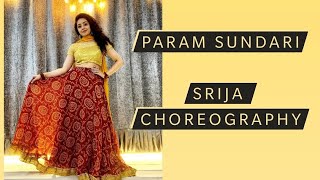 PARAM SUNDARI Dance Cover Mimi Srija Choreography [upl. by Aicenek646]