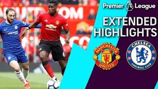 Man United v Chelsea  PREMIER LEAGUE EXTENDED HIGHLIGHTS  42819  NBC Sports [upl. by Ancelin]