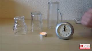 Candle and Air Science Experiment  Part 1 Home Science [upl. by Matazzoni121]