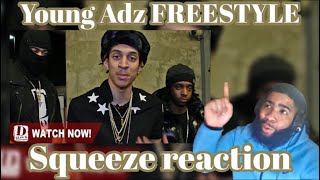 Young Adz  Freestyle  Reaction [upl. by Lemyt542]