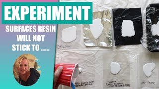 50 EXPERIMENT  PEELING RESIN OFF DIFFERENT MATERIALS [upl. by Grannia400]