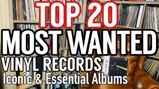 Top 20 Most Wanted Albums By Record Collectors Iconic amp Essential Vinyl Records to Any Collection [upl. by Farver]