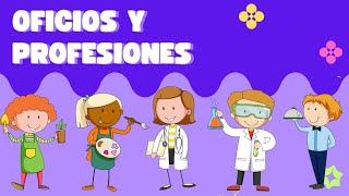 Oficios y profesiones  Video educativo para niñs [upl. by Brody]