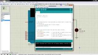 Tutorial  How to Simulate Arduino Program With Proteus [upl. by Mailand838]