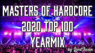 MASTERS of HARDCORE 2020 YEARMIX top 100 all tracks mixed by LordJovan [upl. by Eelydnarb]