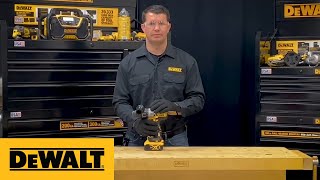 DEWALT® Product Guide  Cordless Drill Speed Torque and Clutch Settings [upl. by Nwahsal267]