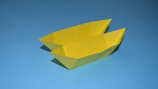 como hacer un barco de papel origami [upl. by Jed]