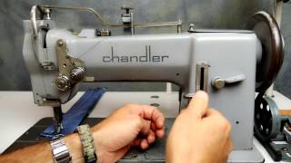 Adler Chandler 167 GK 373 Triple Feed Walking Foot [upl. by Sherborne]