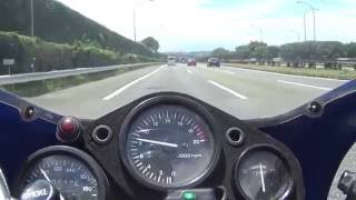 CBR250RJ MC19 acceleration roar for 18000 RPM [upl. by Nagel]