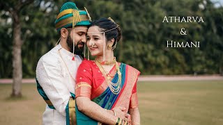 Atharva amp Himani  Cinematic Wedding Trailer [upl. by Ryter564]