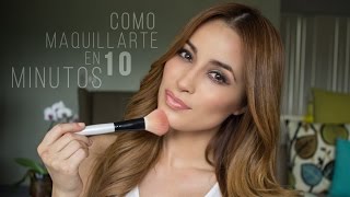 Cynthia  Como maquillarte en 10 minutos [upl. by Colyer]