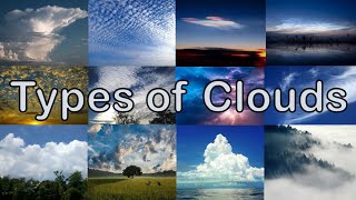 Types of Clouds  Shape color weather height and all about Clouds  Geography [upl. by Armil]