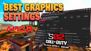 Best AMD Radeon Graphics Settings For Warzone Season 2 Max FPS amp Visibility [upl. by Henni]