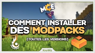 Tuto Comment installer un modpack sur Minecraft  2023 [upl. by Lledyr]