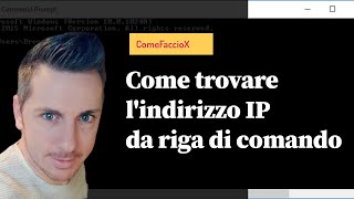 COME FACCIO PER SAPERE LINDIRIZZO IP DEL MIO COMPUTER [upl. by Olympia360]