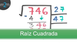 Raíz cuadrada │Square root [upl. by Mechelle]