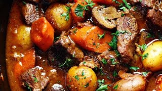 Slow Cooker Beef Bourguignon I The Recipe Critic [upl. by Alastair]