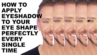 HOW TO APPLY EYESHADOW TO YOUR EYE SHAPE  BEGINNER  ADVANCED [upl. by Gordan94]