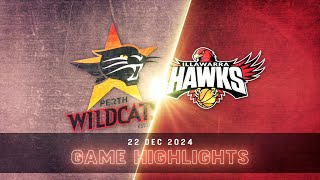 NBL Mini Illawarra Hawks vs Perth Wildcats  Extended Highlights [upl. by Neenad75]