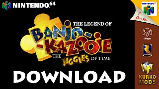 ZELDA OCARINA OF TIME in BANJO KAZOOIE Full mod [upl. by Sletten]