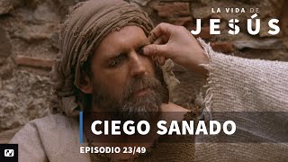 Ciego sanado  La Vida de Jesús  23 de 49 [upl. by Illil885]