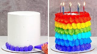 17 MANERAS RÁPIDAS Y FÁCILES DE DECORAR UN PASTEL [upl. by Levana184]