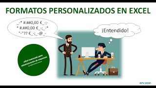 Formatos personalizados en Excel [upl. by Marena]