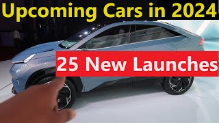 TOP 25 NEW CAR LAUNCHES IN 2024 UPCOMING CARS IN 2024 [upl. by Flint]