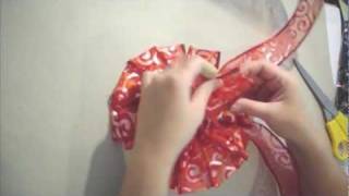 How To Make A Easy Ribbon Bow [upl. by Wulfe487]