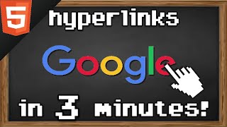 Learn HTML hyperlinks in 3 minutes 👈 [upl. by Olive697]