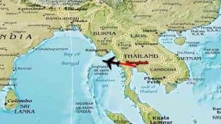 THAILAND  Animated Travel MAP [upl. by Adnawyek546]