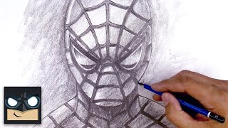 How To Draw SpiderMan  YouTube Studio Sketch Tutorial [upl. by Mali102]