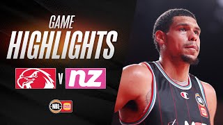 Illawarra Hawks vs New Zealand Breakers  Game Highlights  Round 16 NBL25 [upl. by Garges]