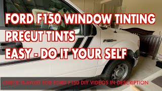 Ford F150 Window Tint  Pre Cut [upl. by Clintock]