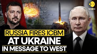 RussiaUkraine War Moscow Launches Intercontinental Missile For First Time  WION Originals [upl. by Fabyola]