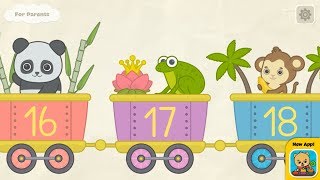 Learning numbers for kids Number 17 [upl. by Arlene799]