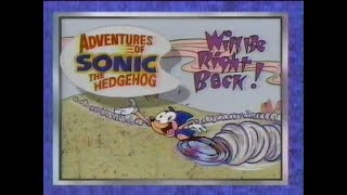 March 8 1994 The Adventures of Sonic the Hedgehog WOC  Tails New Home [upl. by Annert490]