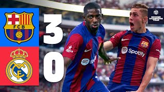 💥 HIGHLIGHTS I BARÇA 30 REAL MADRID 💥 EL CLÁSICO [upl. by Harl577]