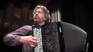 Improvisation accordion on Badinerie from Orchestral Suite No 2 BWV 1067  JS Bach [upl. by Enniotna]