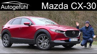 Mazda CX30 FULL REVIEW new SkyactivX AWD and automatic  Autogefühl [upl. by Nagud761]