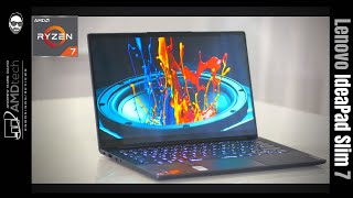 Lenovo IdeaPad Yoga Slim 7 AMD Ryzen 7 The Review [upl. by Aikemet]