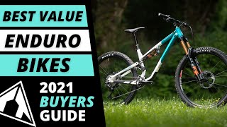 Best Value Enduro Mountain Bikes  2021 MTB Buyers Guide [upl. by Anerb]